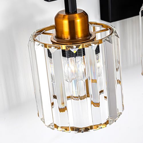 Black Brass-Round Shade