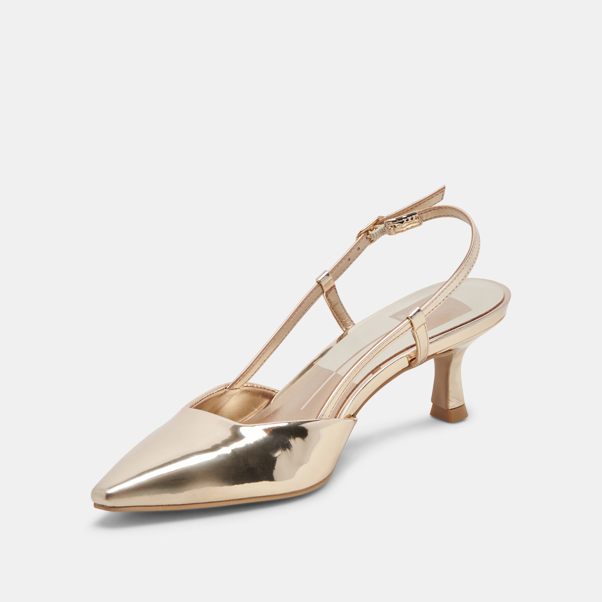 ODELA Women's Light Gold Stella Heels - Elegant High Heel Pumps for Parties, Weddings & Special Occasions