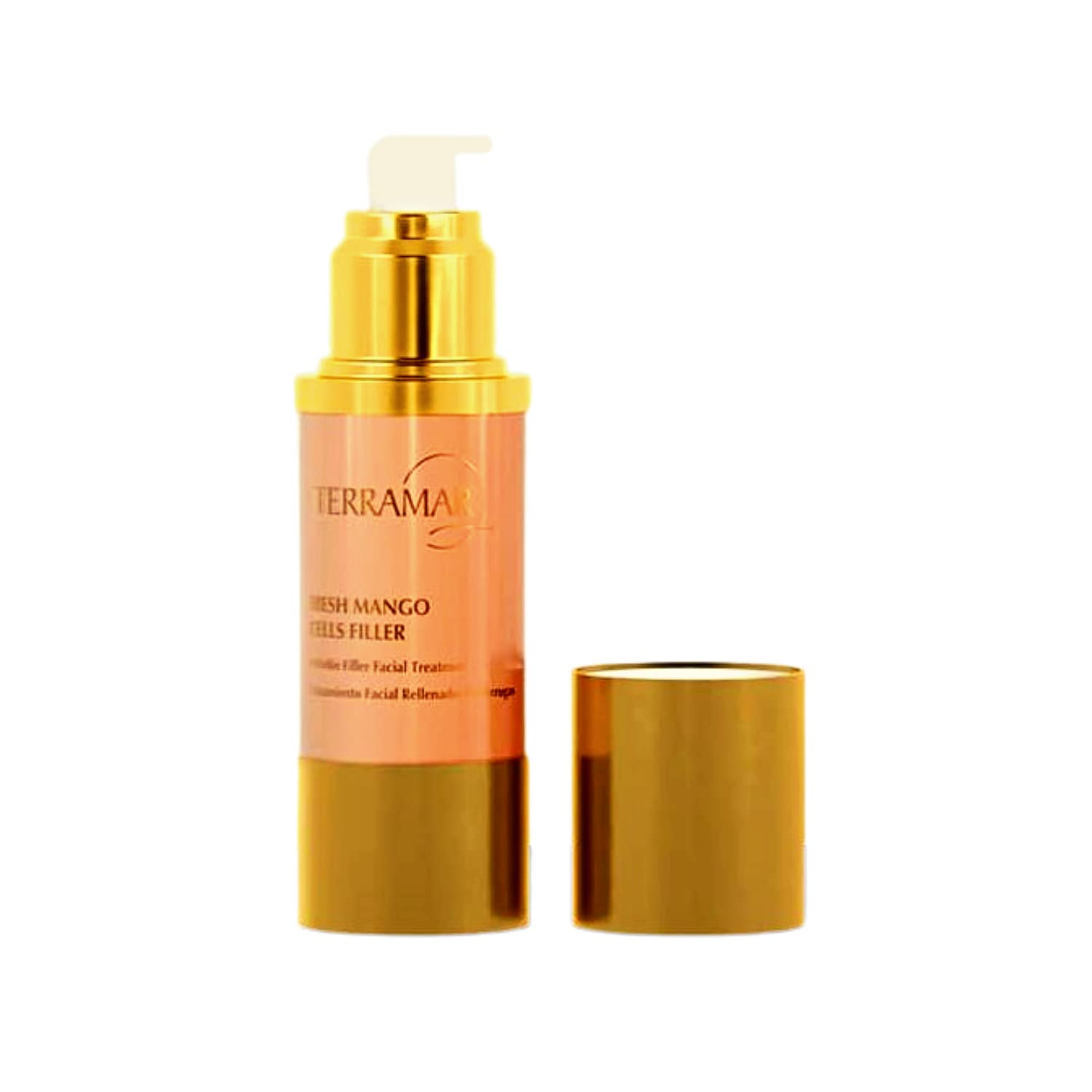 Terramar Brands Cellular Facial Wrinkle Reducer - Fresh Mango Cells Filler for Anti-Aging & Skin Hydration - 1 oz (Pack of 1) | Perfect for Daily Skincare Routine & Nighttime Moisturizing