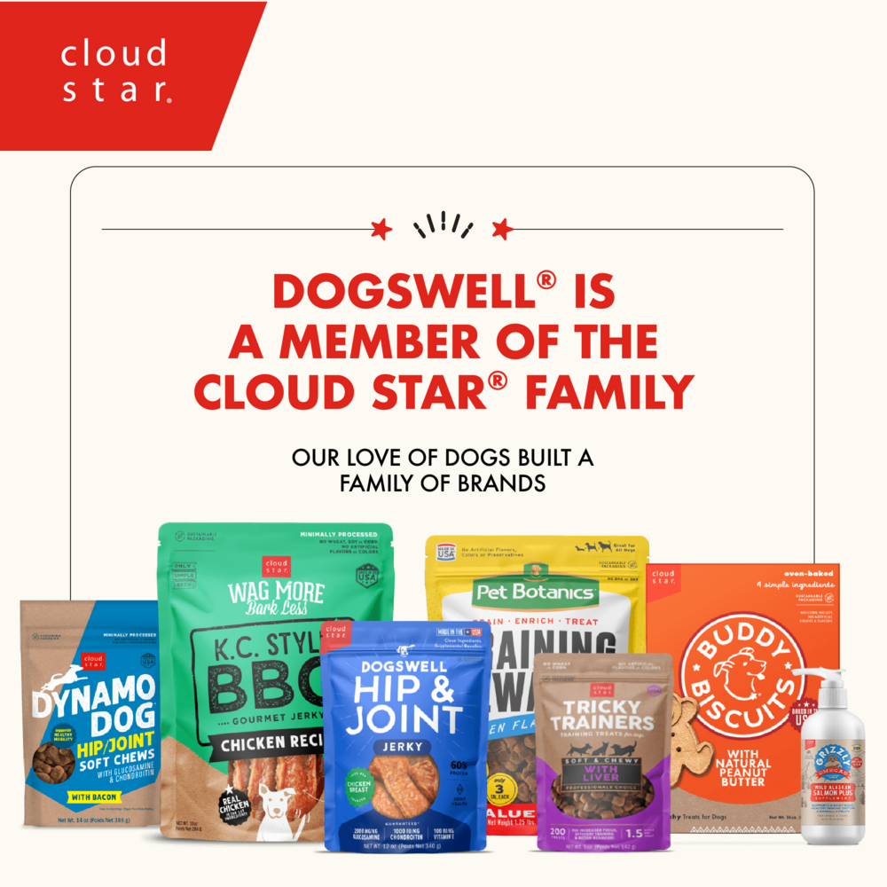 Dogswell Hip & Joint Jerky Duck Dog Treats - Healthy Joint Support for Dogs - High-Protein Duck Flavor Dog Snacks - Perfect for Senior Dogs & Active Pets
