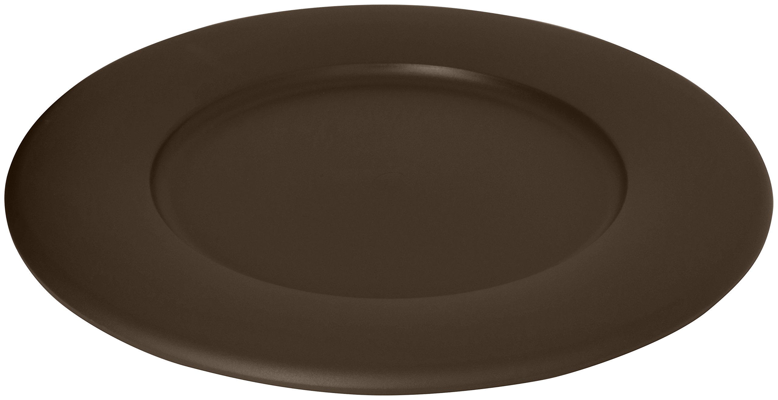 Premium Mepra Fantasia 12-Piece Charger Plate Set in Elegant Tobacco - Perfect for Weddings, Dinner Parties & Formal Events