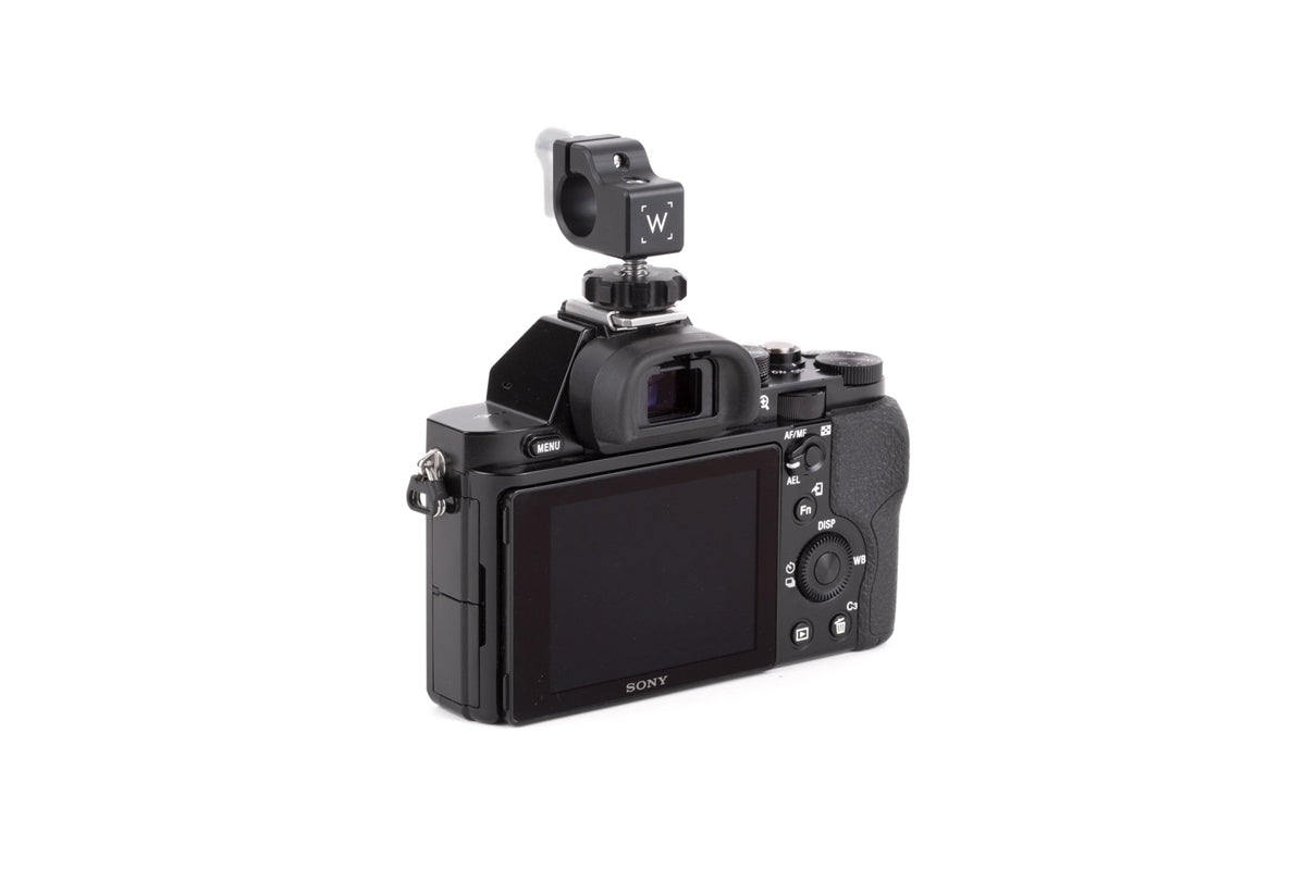 15mm Hot Shoe Clamp for DSLR Cameras - Secure Mounting for Flash, Microphones & Accessories - Perfect for Photography, Videography & Studio Setups