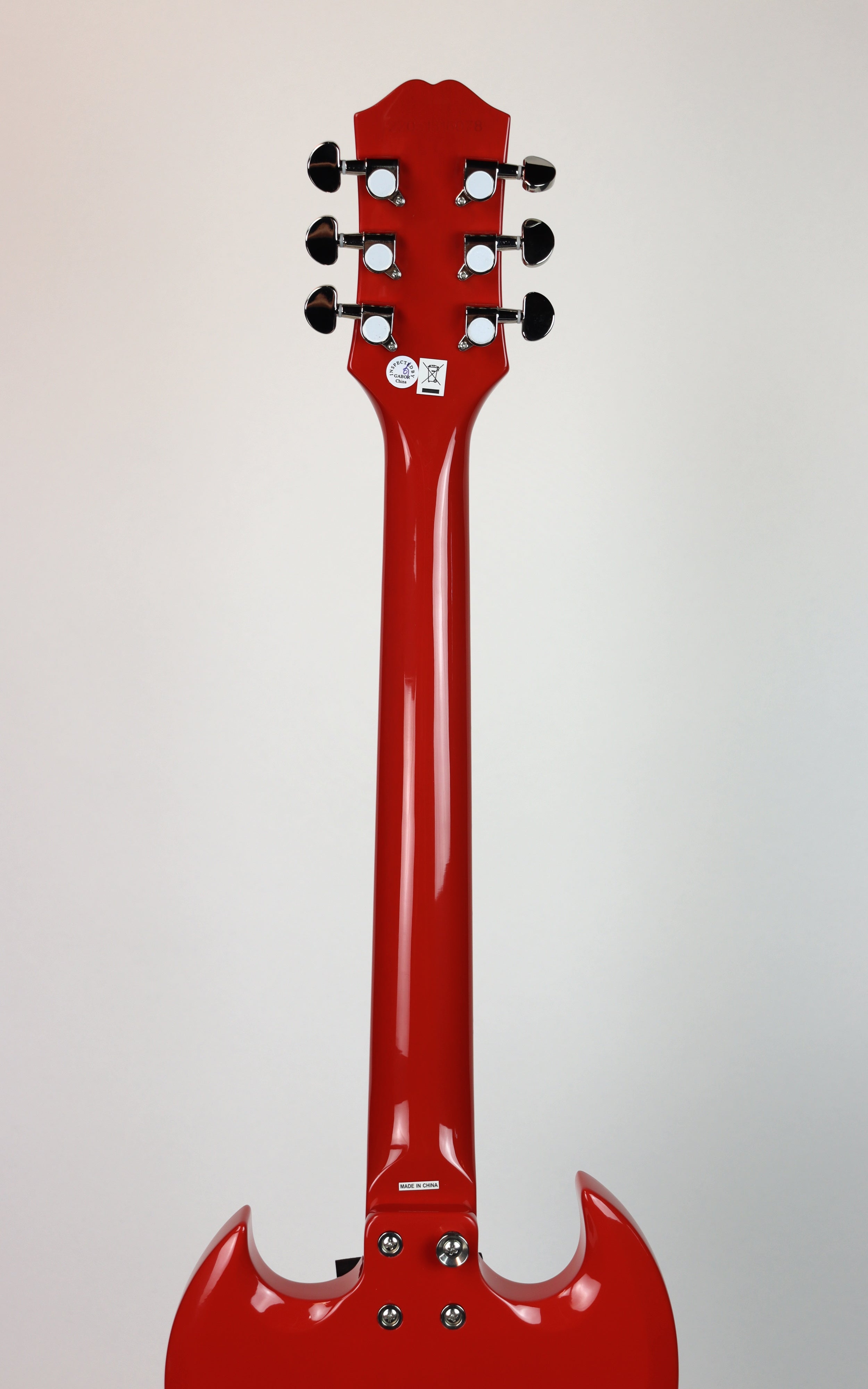 Epiphone Power Players SG Electric Guitar - Lava Red Finish | Rock & Metal Performance Guitar for Stage & Studio