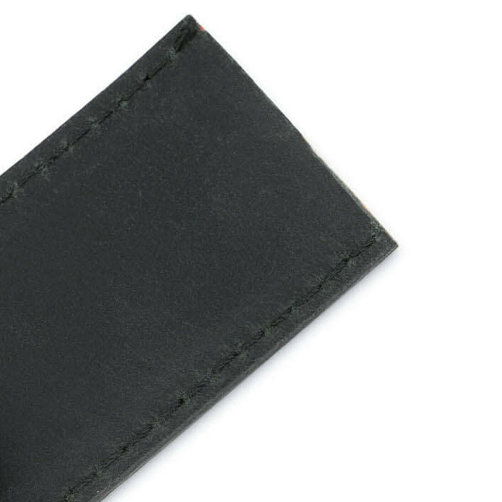 Original Black Belt Strap for Ferragamo Perforated Replacement - 35mm Genuine Leather, Red - Perfect for Formal Wear & Business Attire