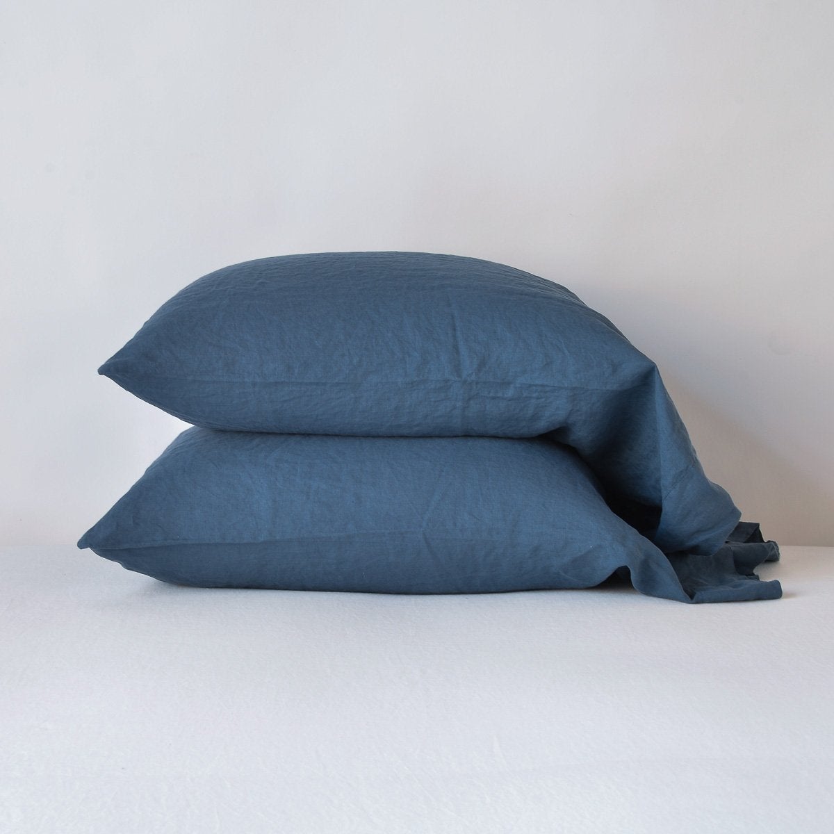 Premium 100% Linen Standard Pillowcase (Single) - Breathable & Hypoallergenic Bedding for Hot Sleepers & Sensitive Skin - Perfect for Home, Hotel, or Travel Use