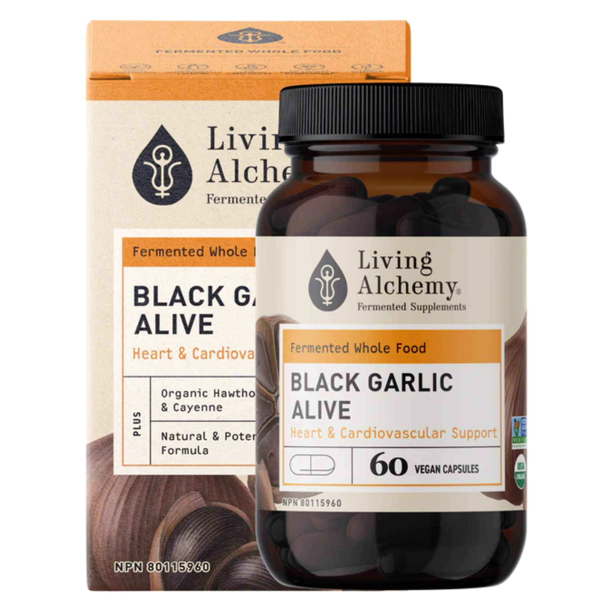 Organic Black Garlic - Antioxidant Rich, Vegan, Non-GMO | Perfect for Cooking, Salads & Healthy Snacks