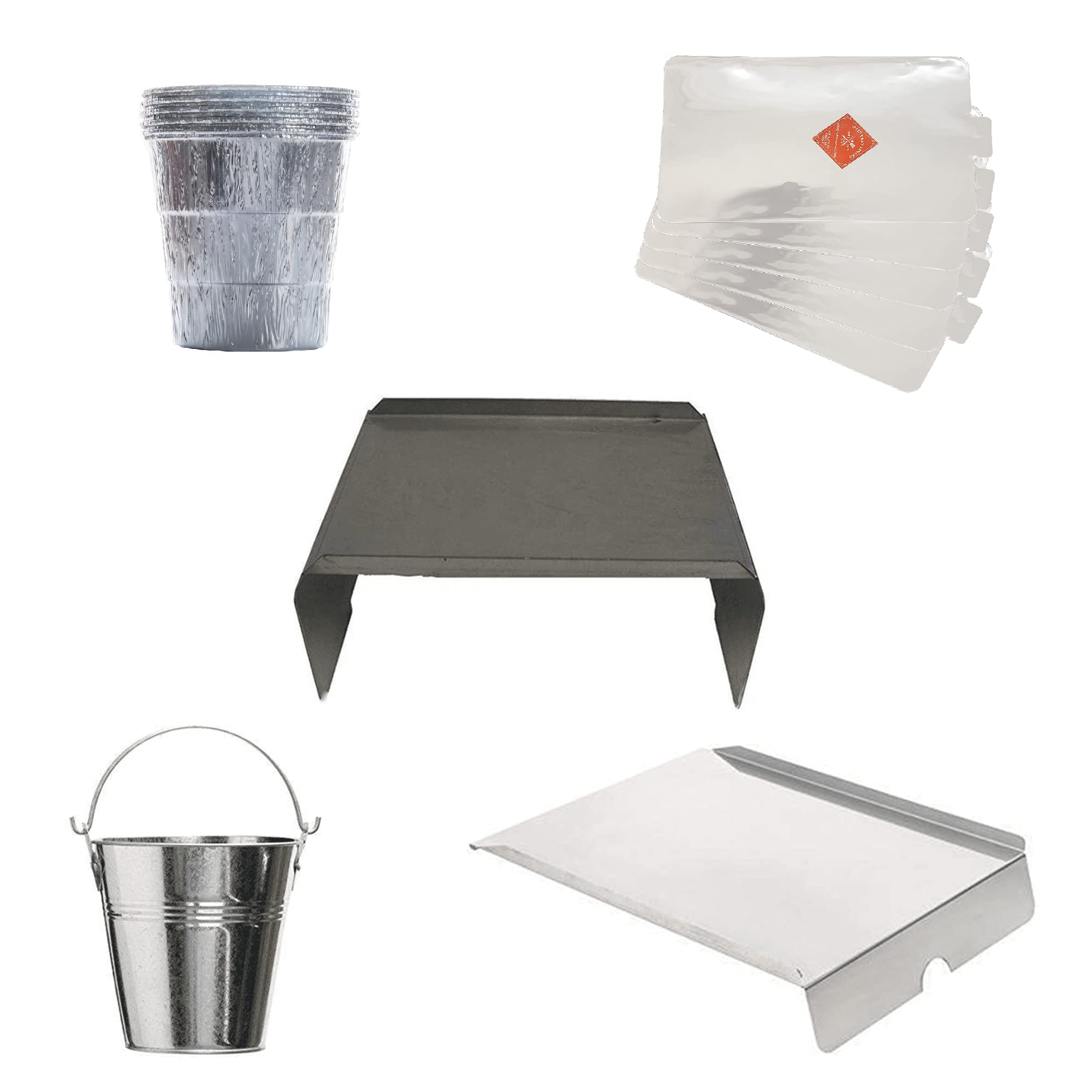 Traeger Pro 22 Pellet Grill Maintenance Kit with Drip Trays & Buckets | Replacement Parts for Smoker Grill | Perfect for Backyard BBQs, Camping & Outdoor Cooking
