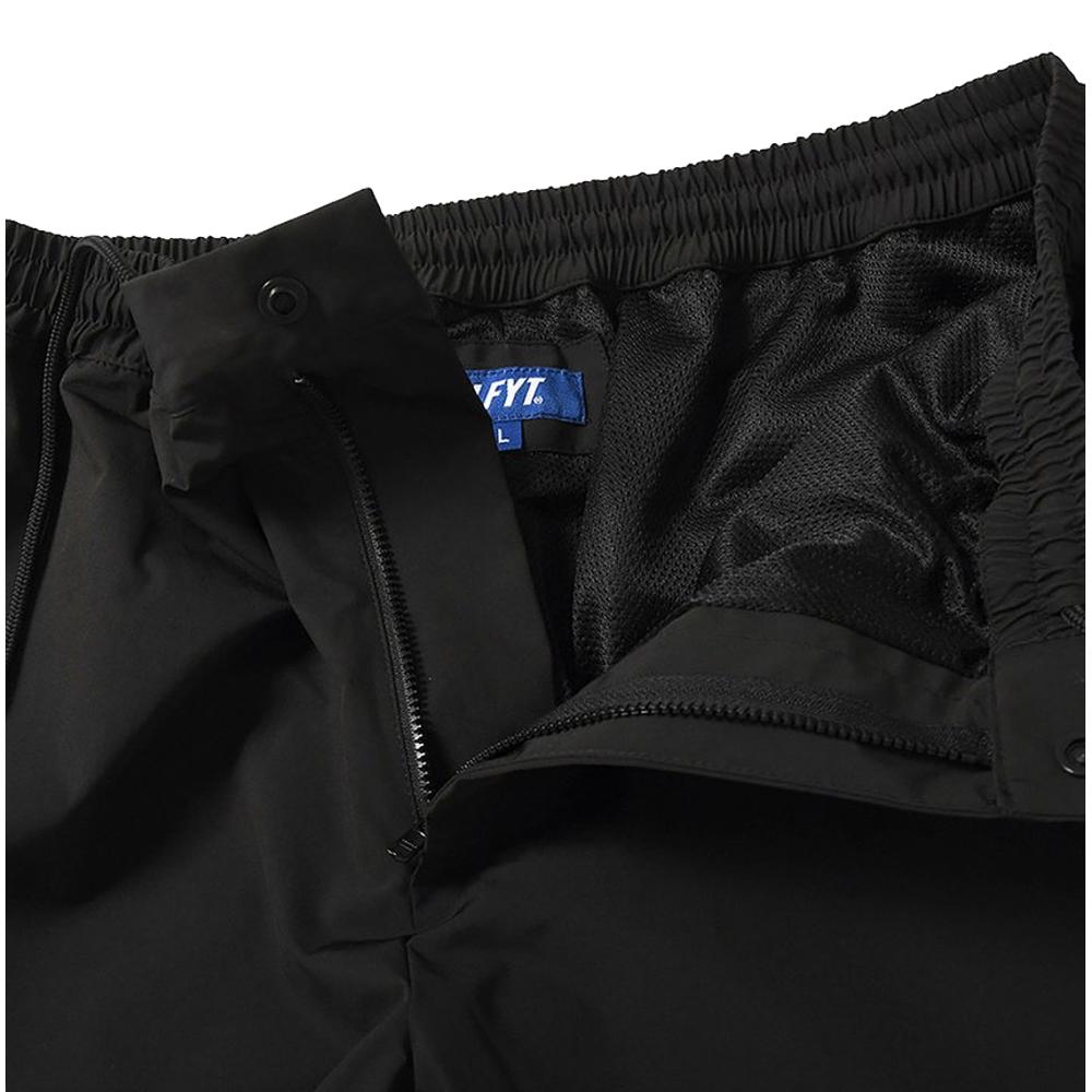 Lafayette Reflector Track Pants for Men - Black Running Jogging Workout Pants with Reflective Stripes for Night Safety - Gym, Training, Outdoor Activities