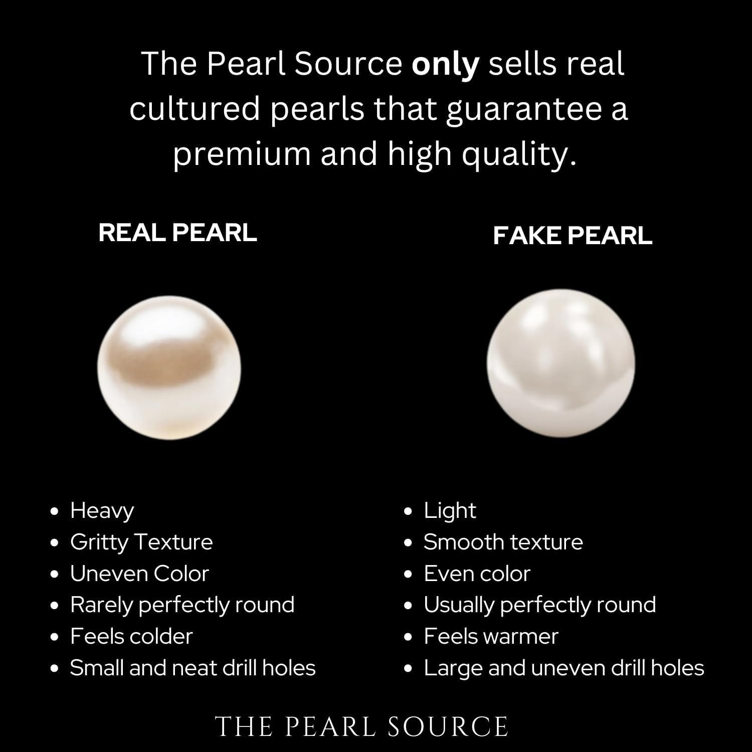 AAA Quality Round Pink Freshwater Cultured Pearl Necklace for Women - Elegant Pearl Jewelry Gift for Christmas, Holidays & Anniversaries | Perfect for Weddings, Parties & Special Occasions