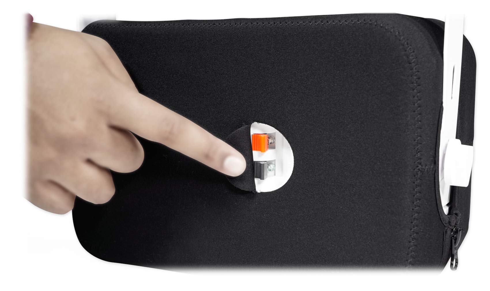 Rockville 2 RWBC65S Neoprene Speaker Covers - Waterproof Protection for 6.5