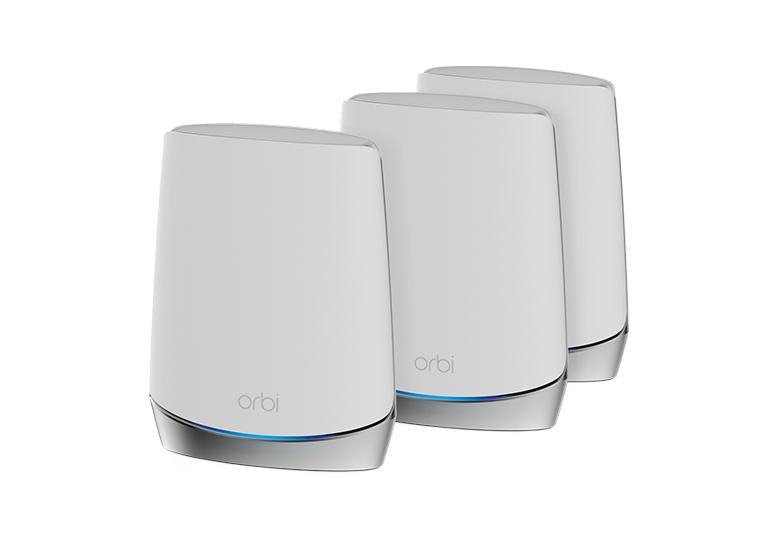 NETGEAR RBK753S Orbi WiFi 6 Mesh System (AX4200) - 3-Pack Router & Satellites for Whole Home Coverage | Fast Streaming, Gaming & Smart Home Devices