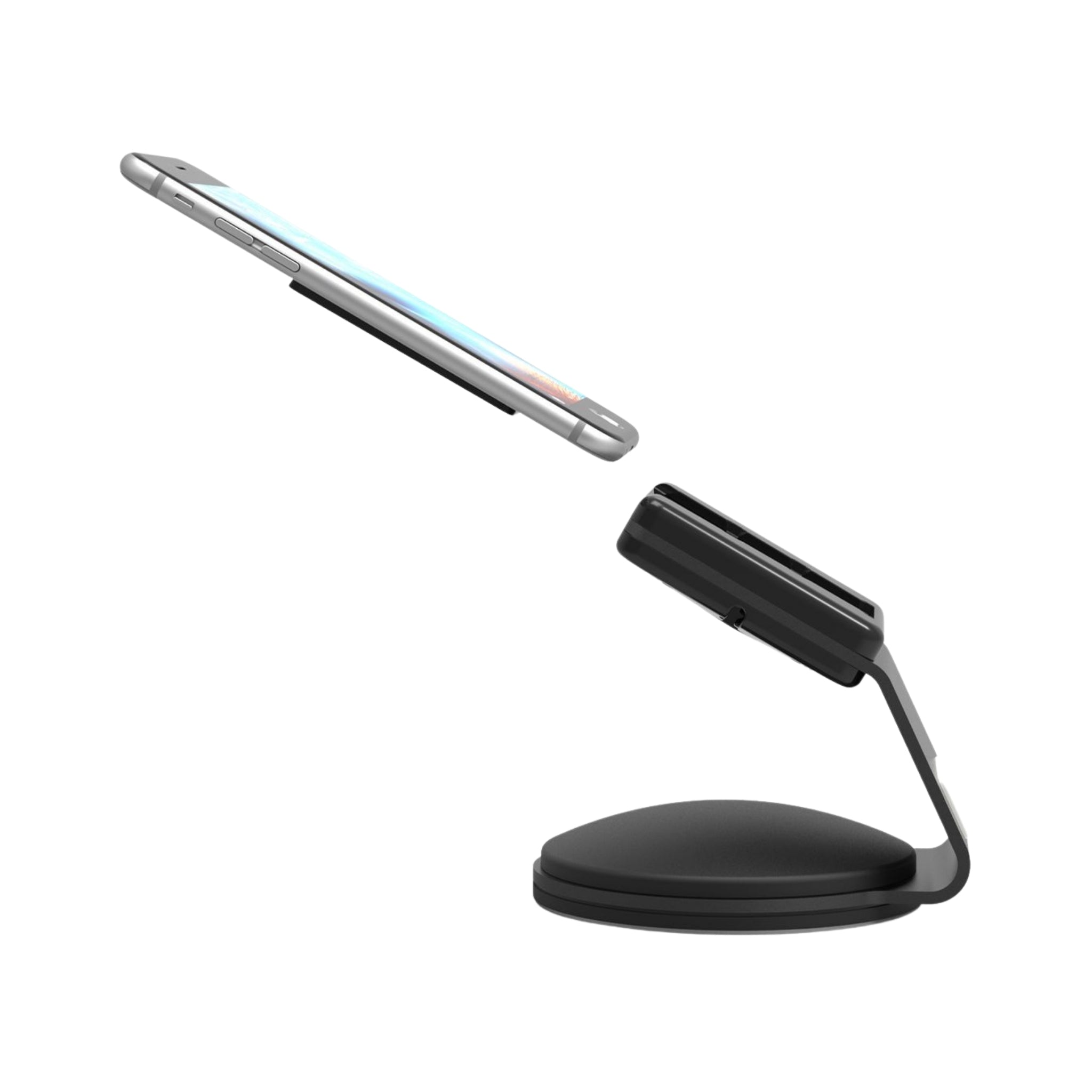 Compulocks Slidedock Universal Secure EMV Stand for Credit Card Readers - Durable & Anti-Theft Payment Terminal Holder for Retail, Restaurants & POS Systems