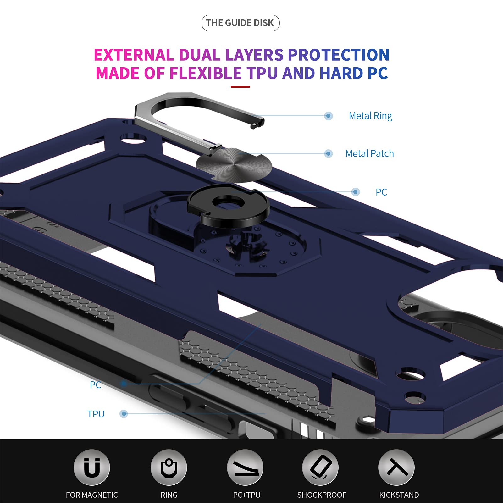 LeYi iPhone 13 Pro Max Case (6.7