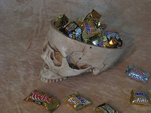 Skull Candy Dish - Premium Ceramic Candy Bowl for Halloween, Parties & Home Decor - Perfect for Candy Storage, Snacks & Treats Display