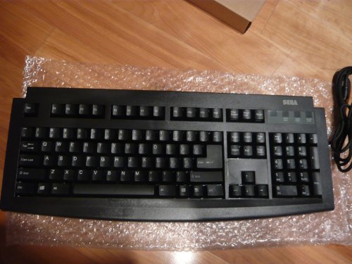 Official Sega Saturn Keyboard - Brand New in Original Packaging - Perfect for Retro Gaming & Collectors - Ideal for Typing Games & Classic Console Enthusiasts