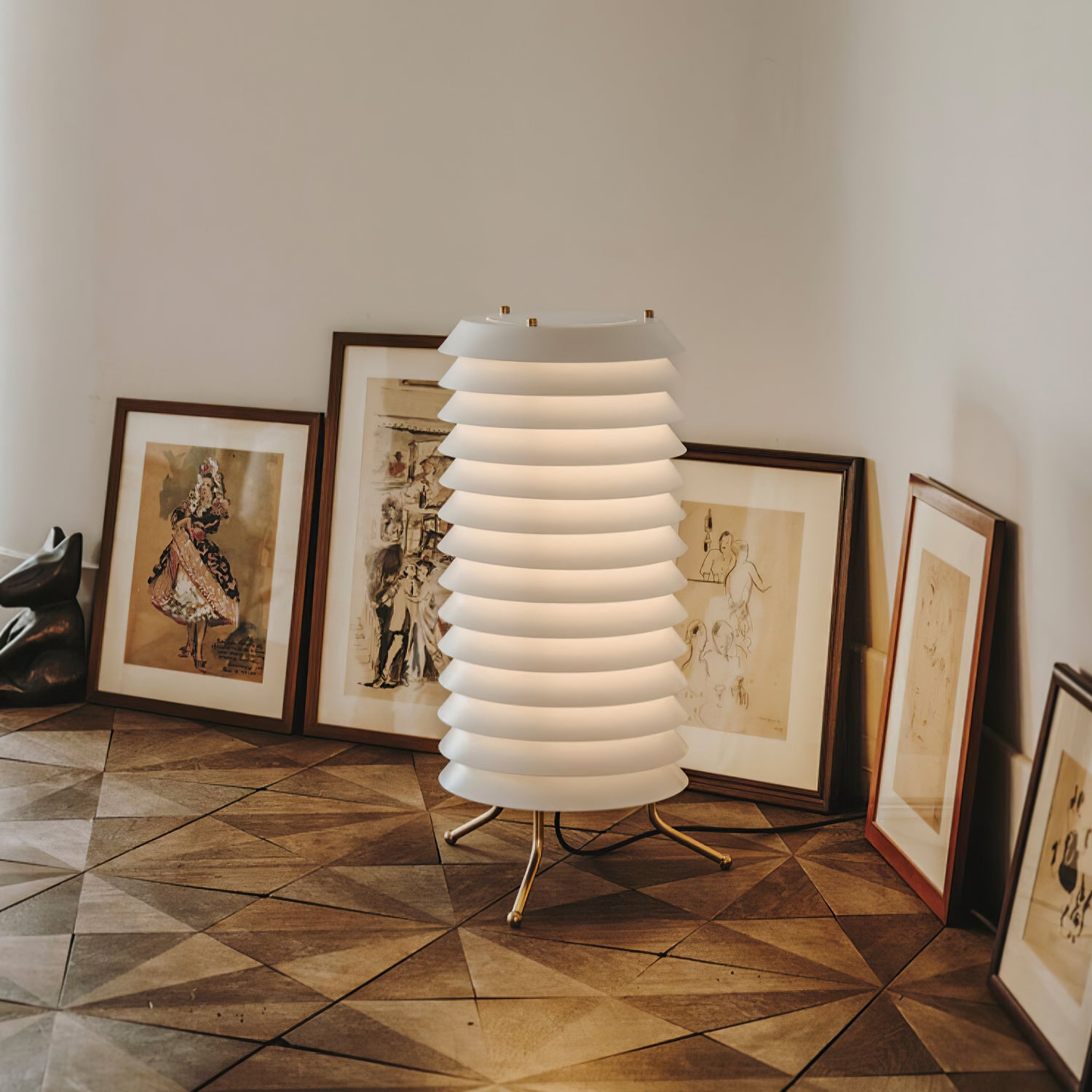 Baltic Tower Table Lamp - Modern LED Desk Light for Home Office, Bedroom & Living Room - Perfect for Reading, Working & Relaxing