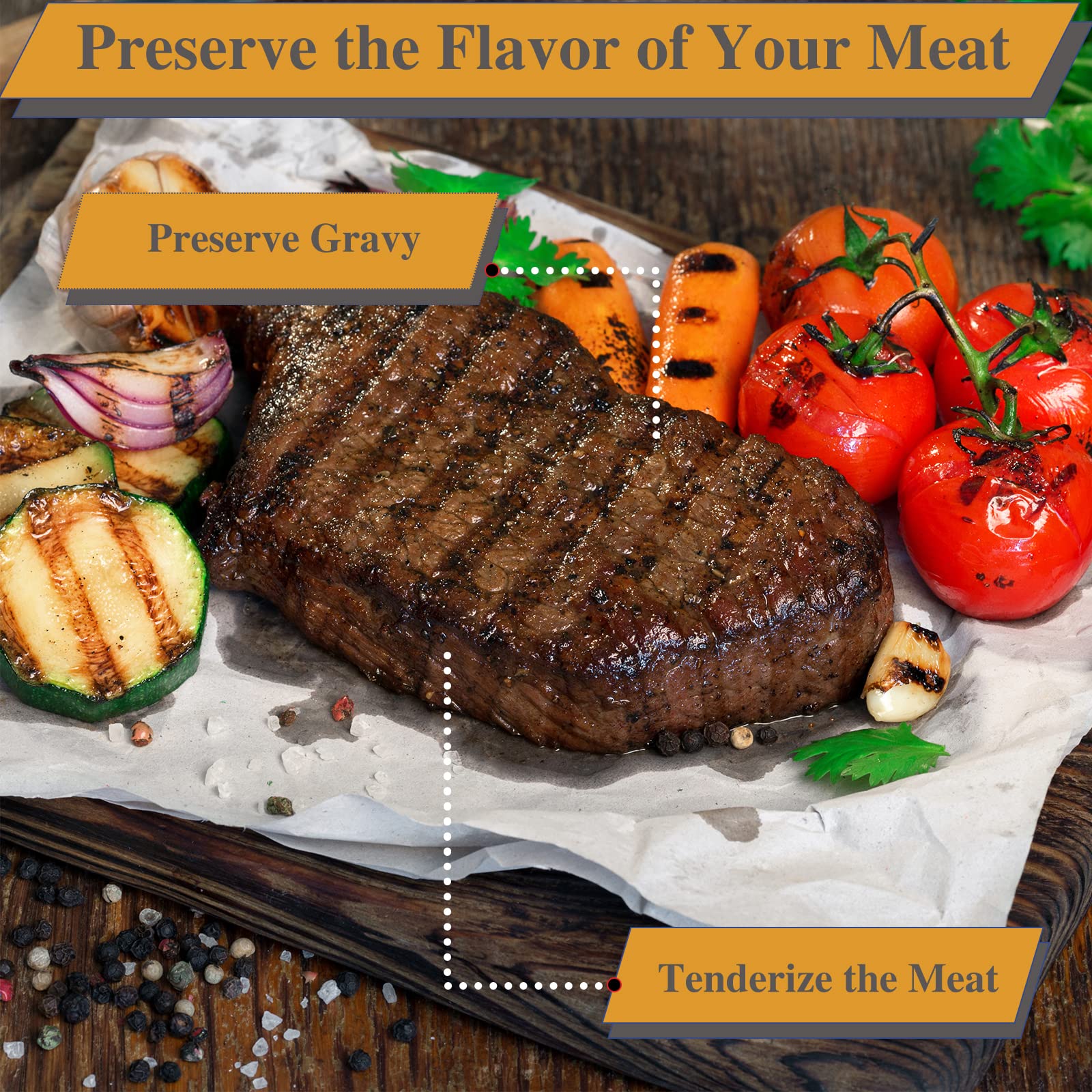 70-Pack White Butcher Paper for Sublimation - 12x12 Inch Precut Meat Wrapping Sheets, Wax-Free & Disposable - Perfect for Heat Press, BBQ, Meat Packaging & Craft Projects