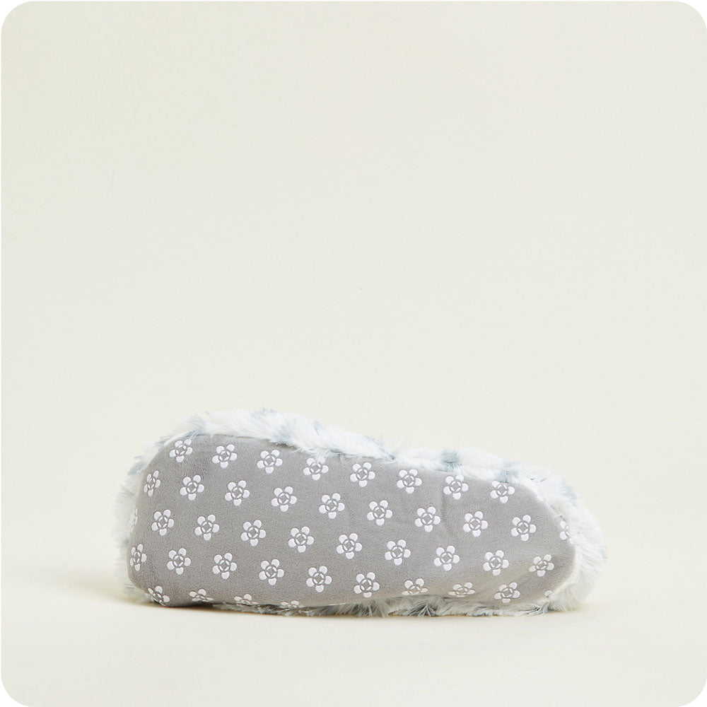 Cozy Snowy Slippers for Women & Men - Warmies® Plush Indoor/Outdoor Winter House Shoes - Perfect for Cold Weather, Lounging & Home Comfort