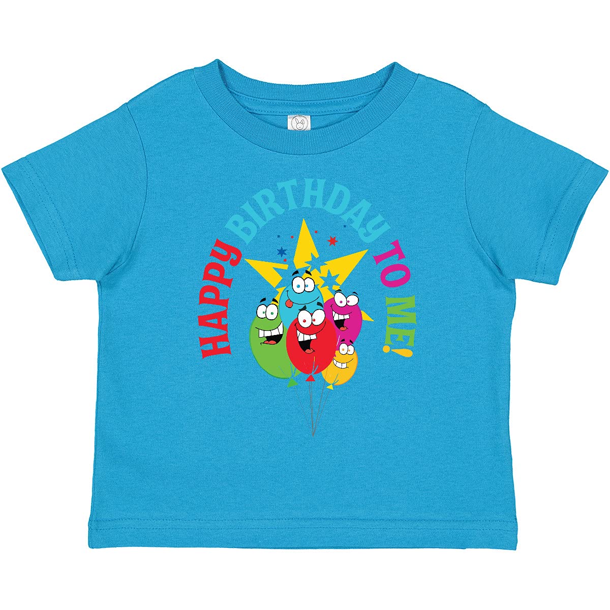 Inktastic Happy Birthday to Me Toddler T-Shirt - Cute Birthday Outfit for 1-3 Year Olds | Perfect for Birthday Parties, Photo Shoots & Special Celebrations