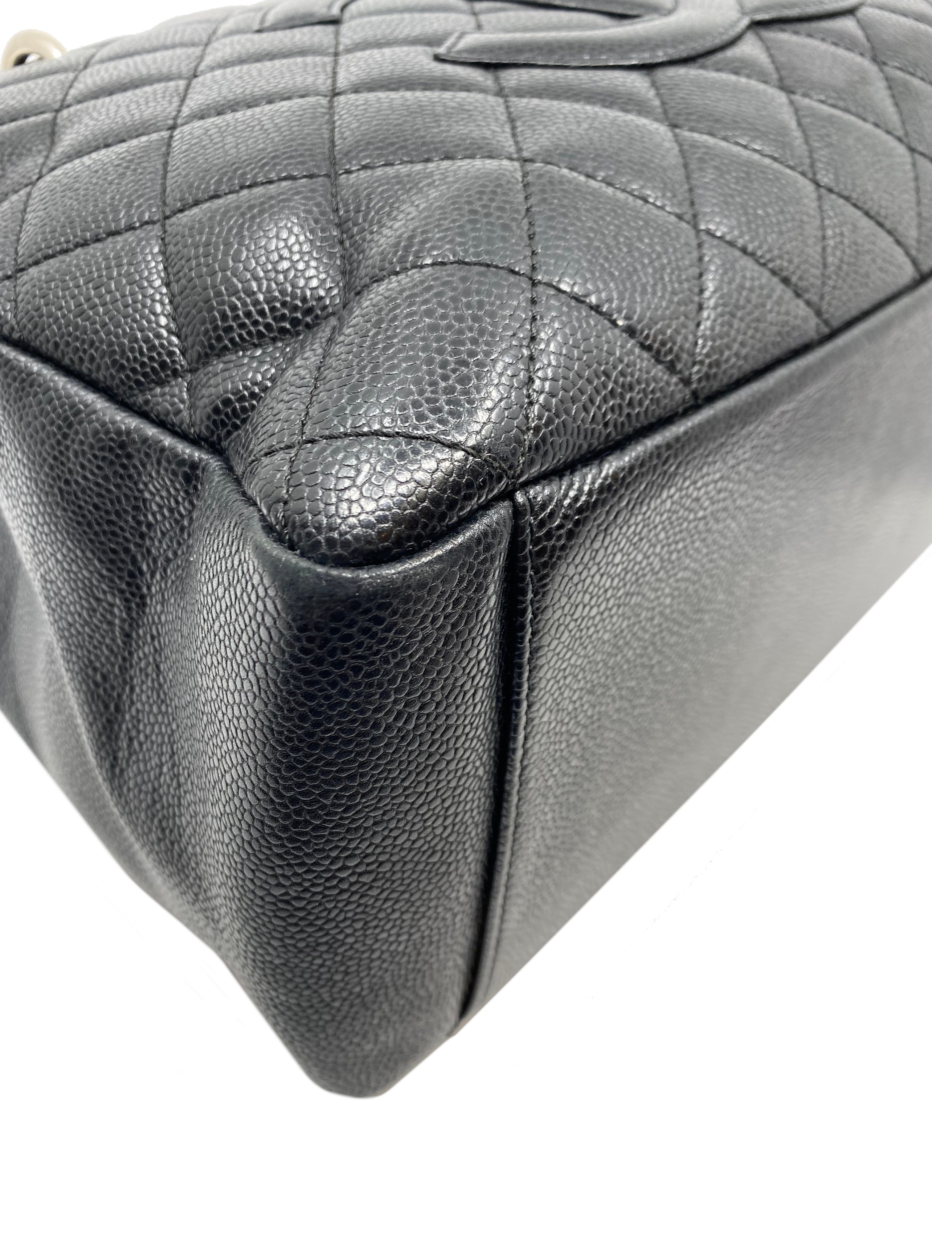 Chanel Caviar Quilted Grand Shopping Tote GST Bag - Luxury Leather Handbag for Women, Designer Shoulder Bag & Work Tote - Perfect for Office, Travel & Everyday Use