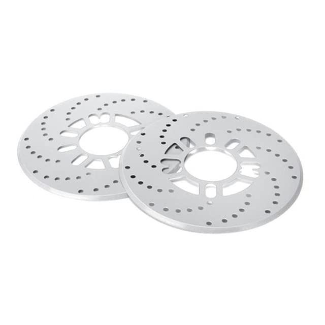2Pcs Aluminum Brake Rotor Covers - Dust-Proof Drum Brake Decorative Covers for Auto Rear Wheels | Car Accessories & Wheel Protection for Off-Road & Daily Driving