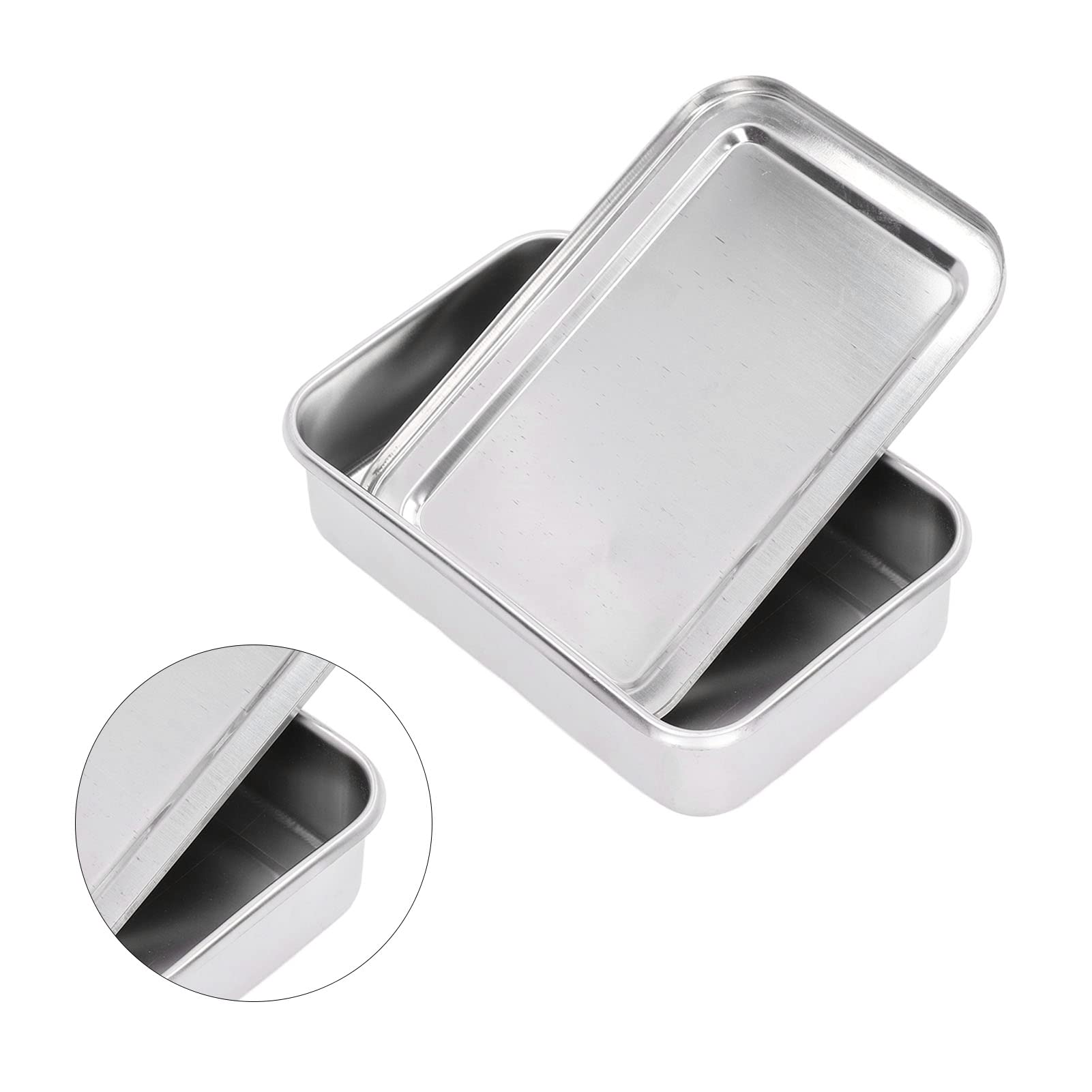 Premium Stainless Steel Needle Storage Box - Veterinary Needle Organizer & Acupuncture Needle Holder - Durable Medical Equipment for Cooking, Tattoo & Veterinary Use