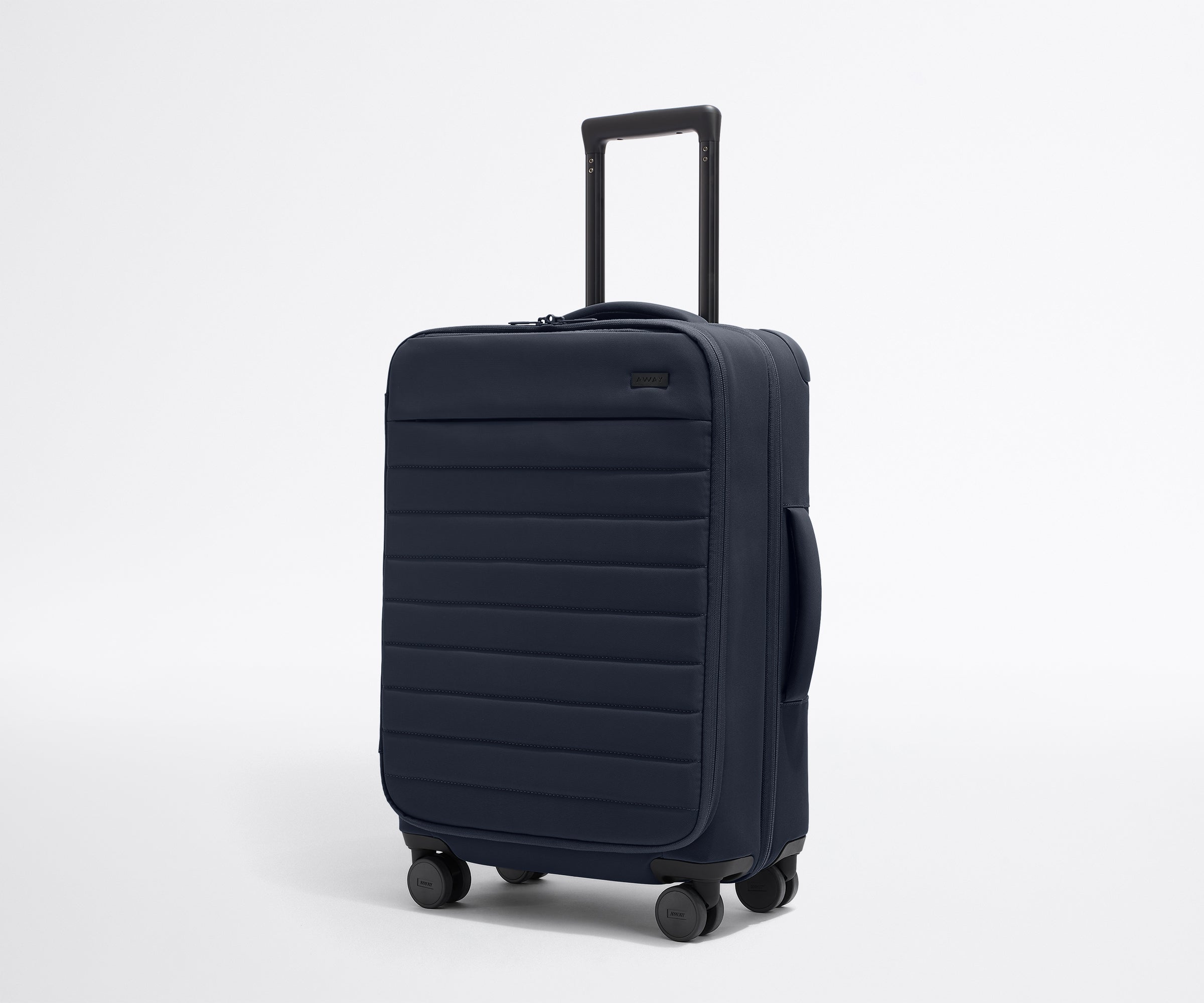 Softside Bigger Carry On Luggage - Lightweight Expandable Spinner Suitcase for Travel, Business Trips & Weekend Getaways