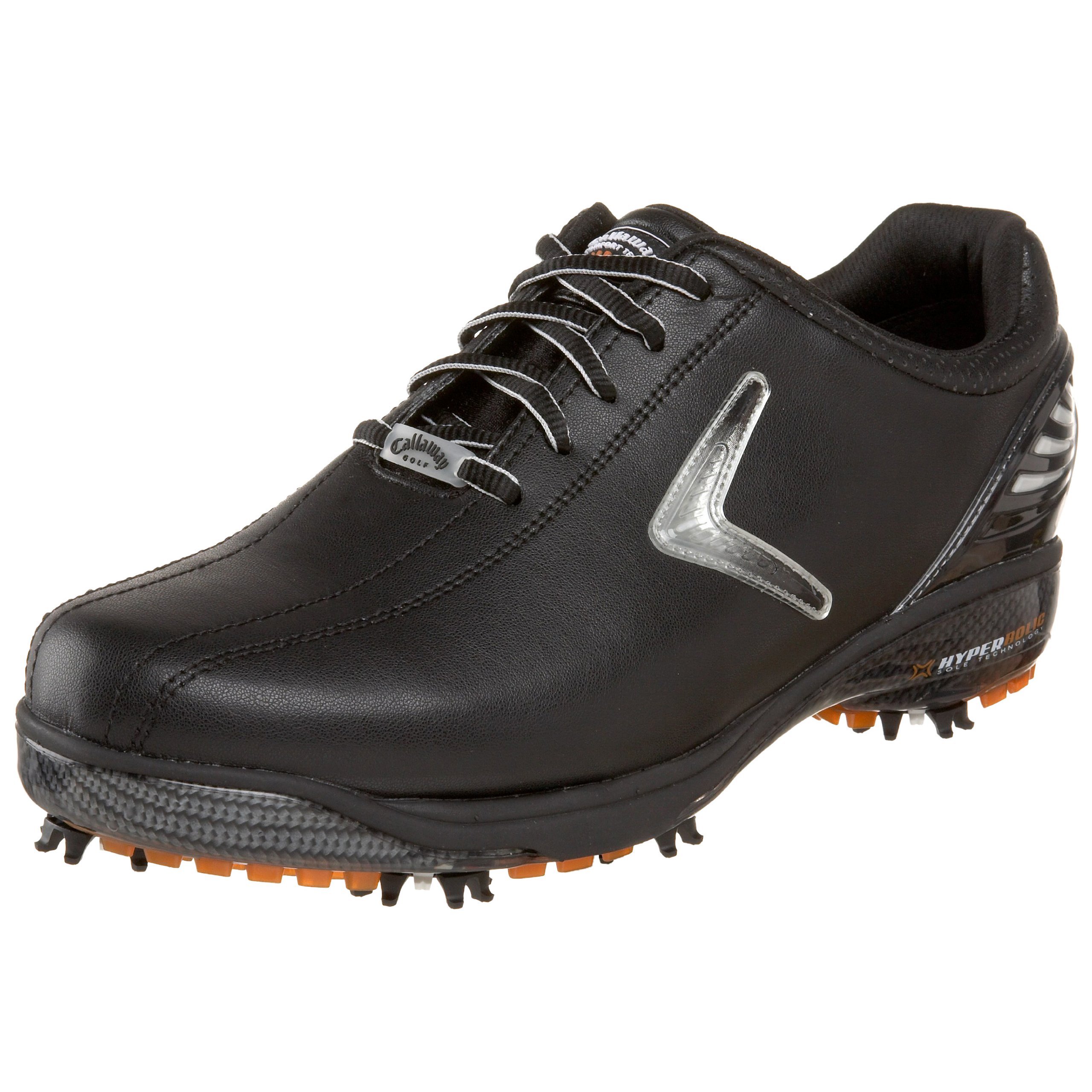 Callaway Men's Hyperbolic Golf Shoes - Lightweight & Waterproof Spiked Golf Shoes for Men - Perfect for Golf Tournaments & Casual Play