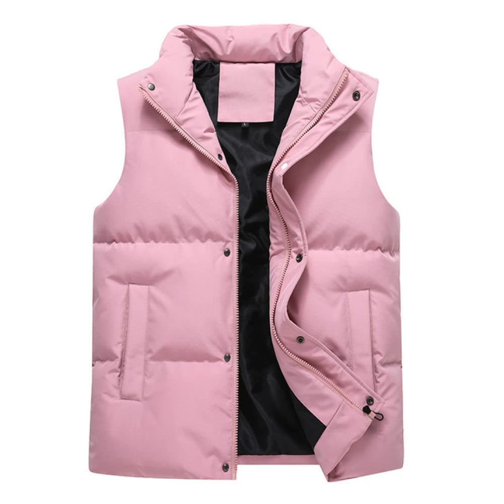 SDCVRE Plus Size Jacket for Men & Women - Sleeveless Padded Vest Coat in S-8XL, Autumn Casual Cotton Wear for Outdoor Activities and Daily Fashion
