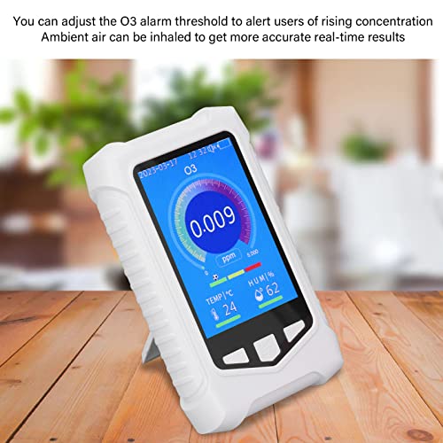 Portable Air Quality Monitor - Handheld Gas Detector with 0.01ppm Resolution, USB Rechargeable for Indoor/Outdoor Pollution Testing | Perfect for Home, Office & Travel Safety