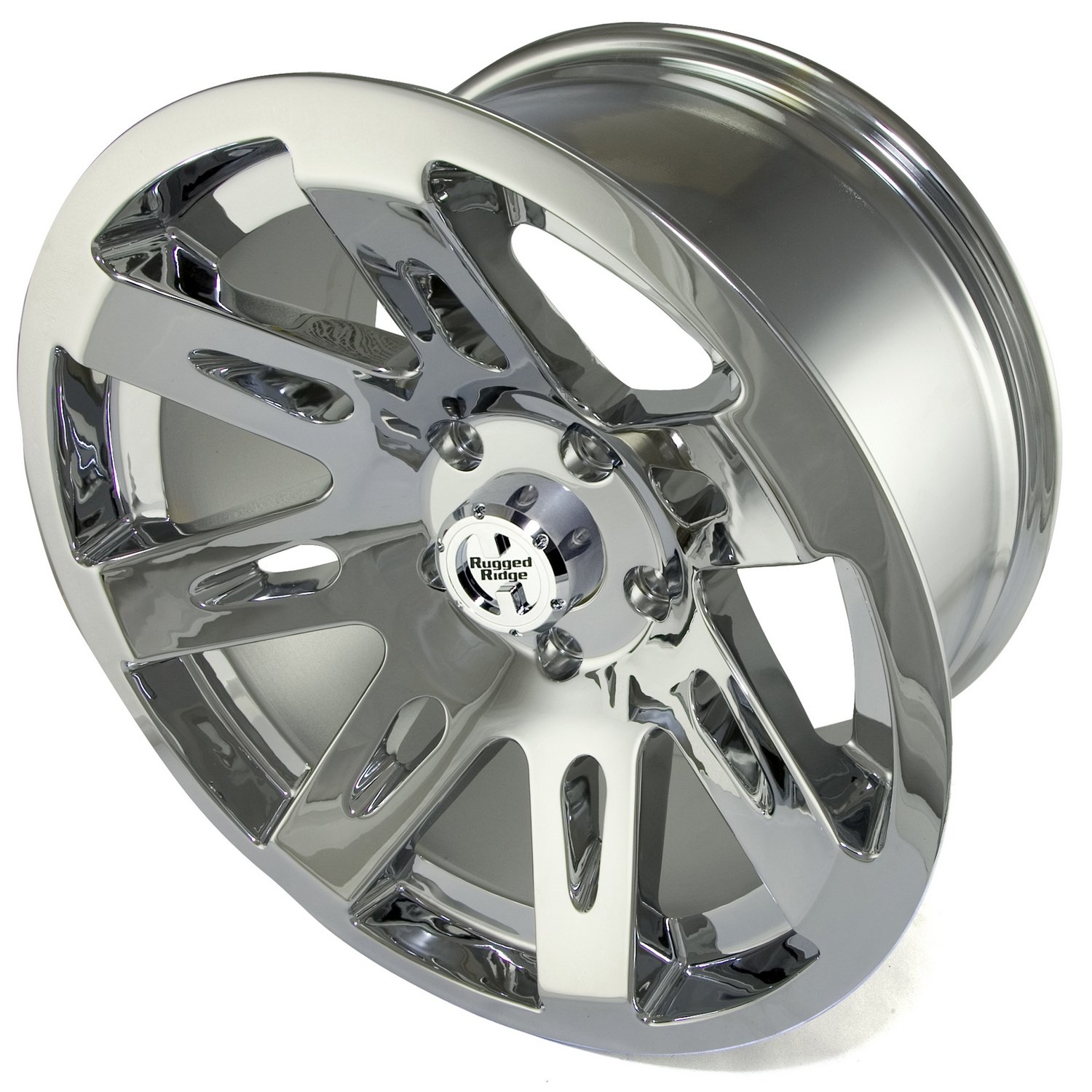Rugged Ridge XHD 17x9 Chrome Wheel 15301.20 - Compatible with 2007-2025 Jeep Wrangler & 2020-2025 Jeep Gladiator | Off-Road & Adventure Ready