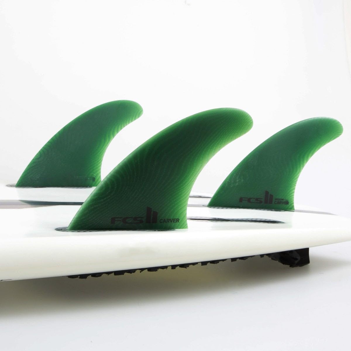 FCS Carver Eco Neo Glass Surfboard Fins - High Performance Surfing Fins for Shortboards & Fish Surfboards - Perfect for Waves, Beach & Ocean Surfing