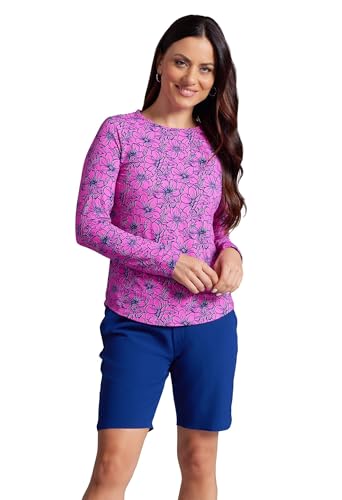 Color: Hot Pink/Navy - Print: Diana