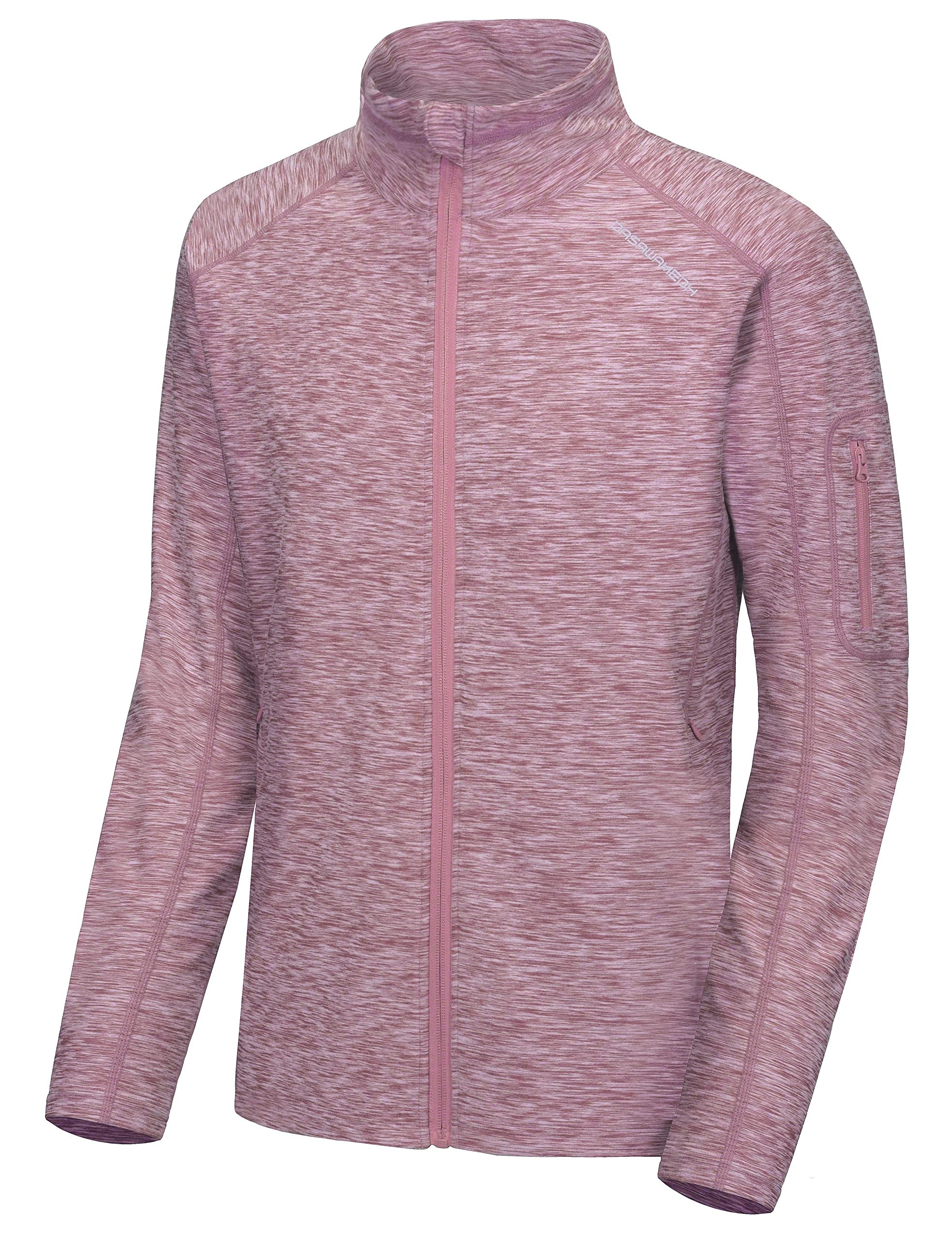 Dasawamedh Men's Running Jacket - Lightweight Full Zip Track Jacket for Sports, Workout & Fitness Training - Perfect for Jogging, Gym & Outdoor Activities