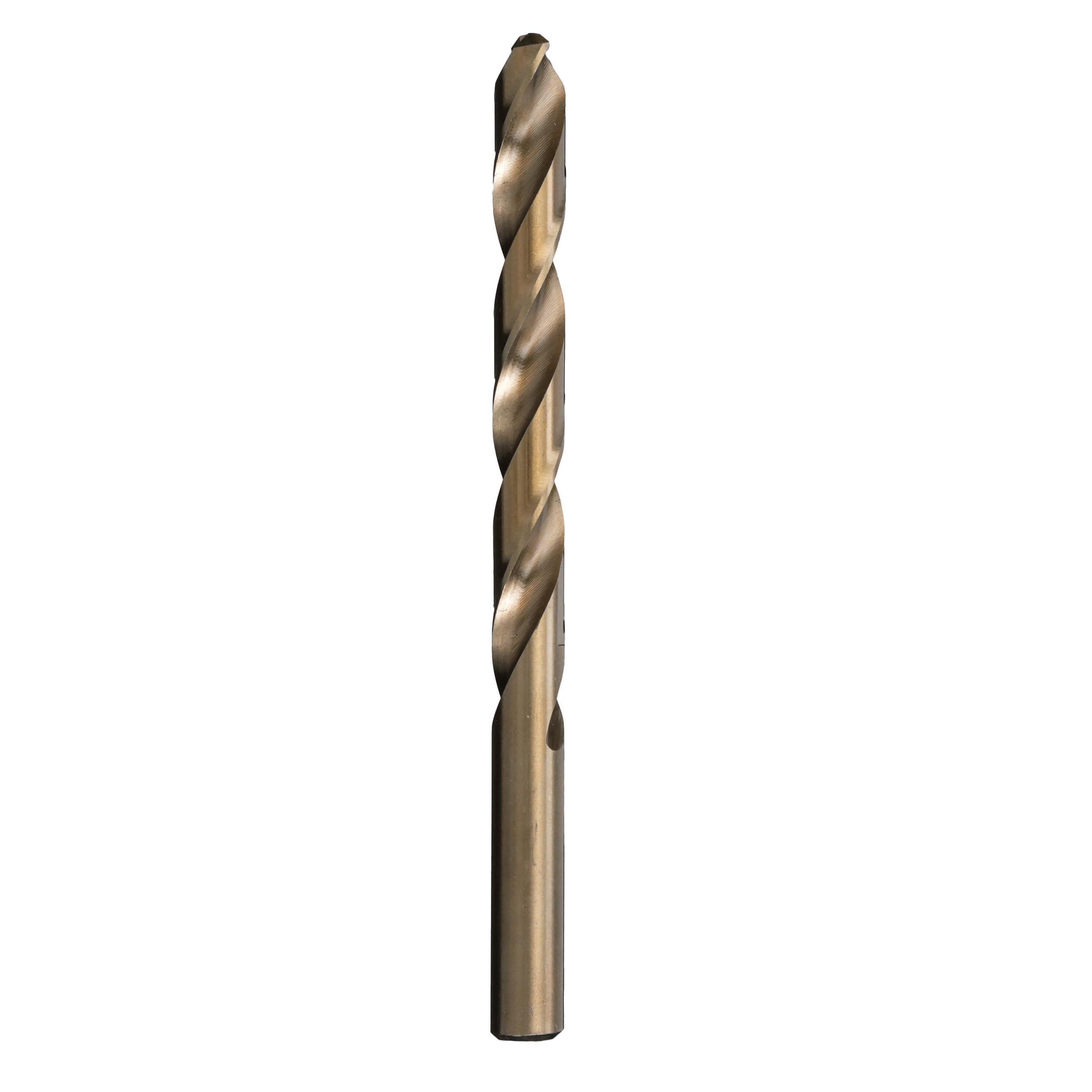 Drill America 12.50mm Cobalt Metric Drill Bit Set - 6-Piece D/AMMCO Series for Metalworking, Woodworking & DIY Projects
