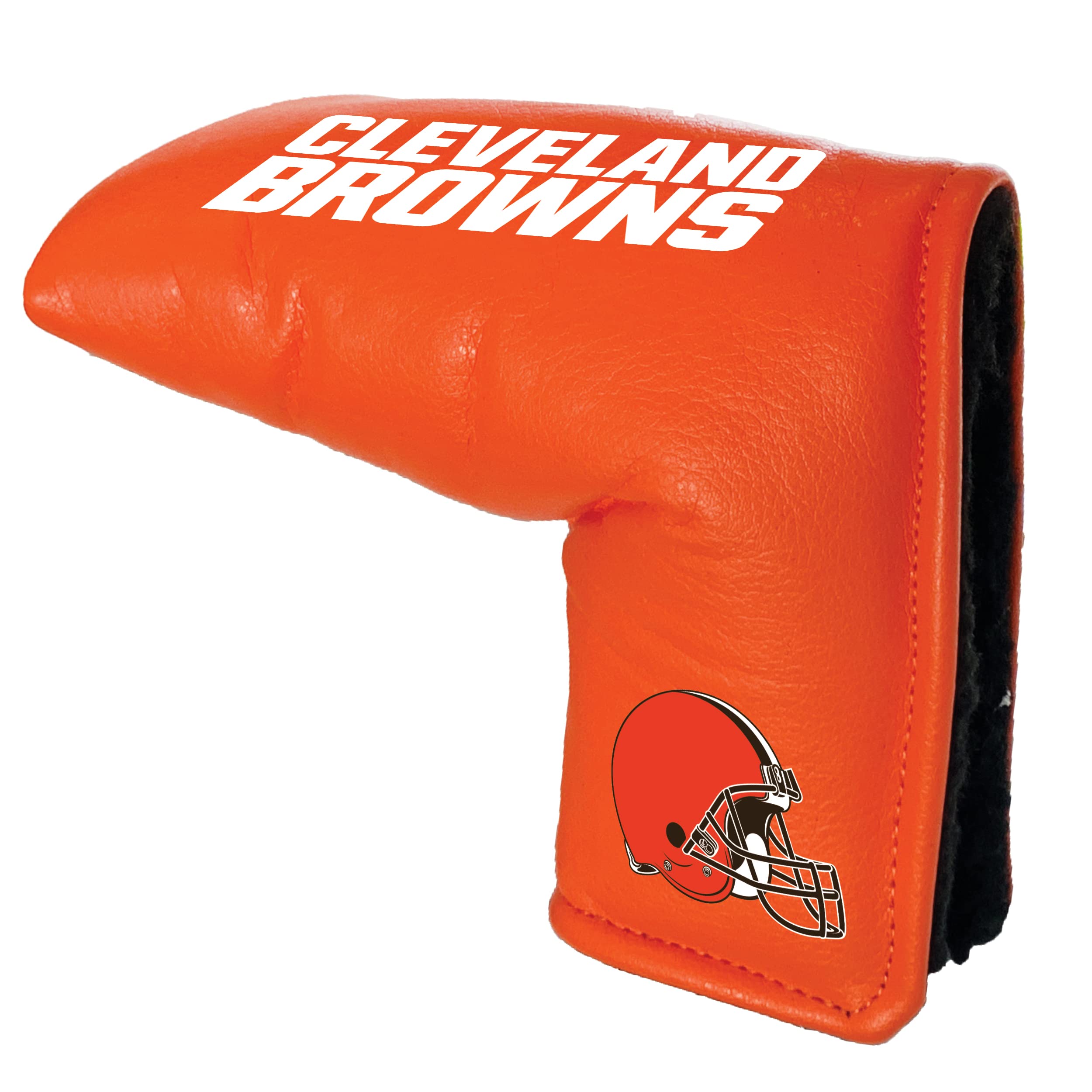 Team Golf NFL Cleveland Browns Tour Blade Putter Cover - Premium Printed Golf Club Headcover for Scotty Cameron, Taylormade, Odyssey, Titleist, Ping & Callaway Putters | Perfect for Golf Enthusiasts & NFL Fans on the Course
