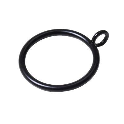 Premium Metal Curtain Hook Rings for Roman Shades - Silver, Black & Gold (38mm/45mm) - Durable Curtain Rod Accessories for Home & Office Decor