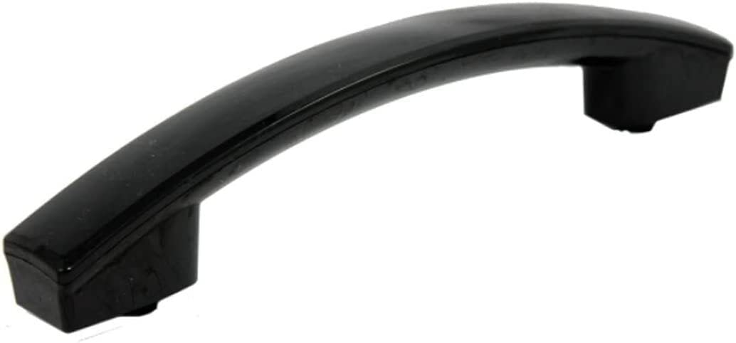 Whirlpool Microwave Oven Replacement Door Handle - Compatible with W10445138 & W10211467 Models - Perfect for DIY Kitchen Appliance Repairs