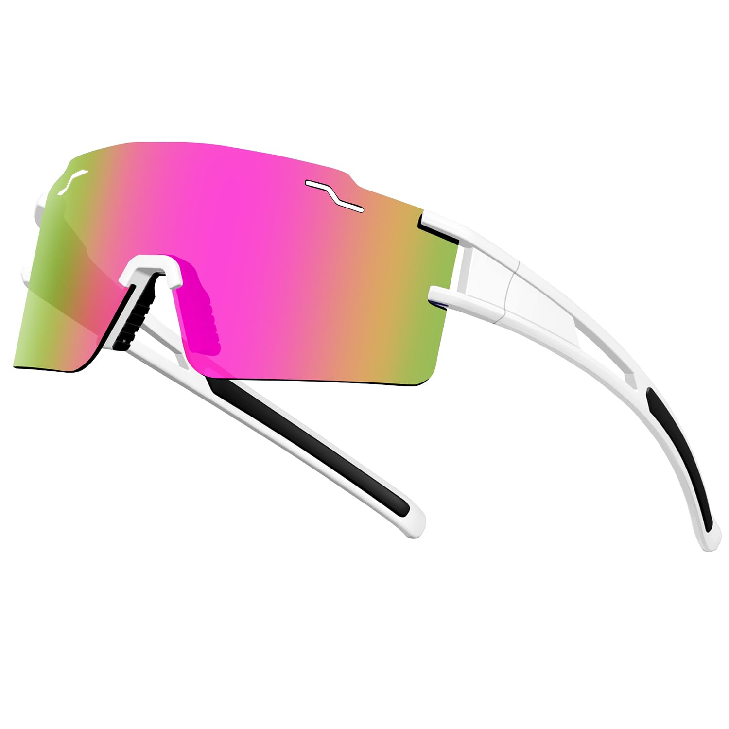 Polarized Sports Sunglasses for Men & Women - UV400 Protection TR90 Frame Baseball Running Cycling Glasses - Perfect for Outdoor Activities, Driving, Fishing, and Hiking