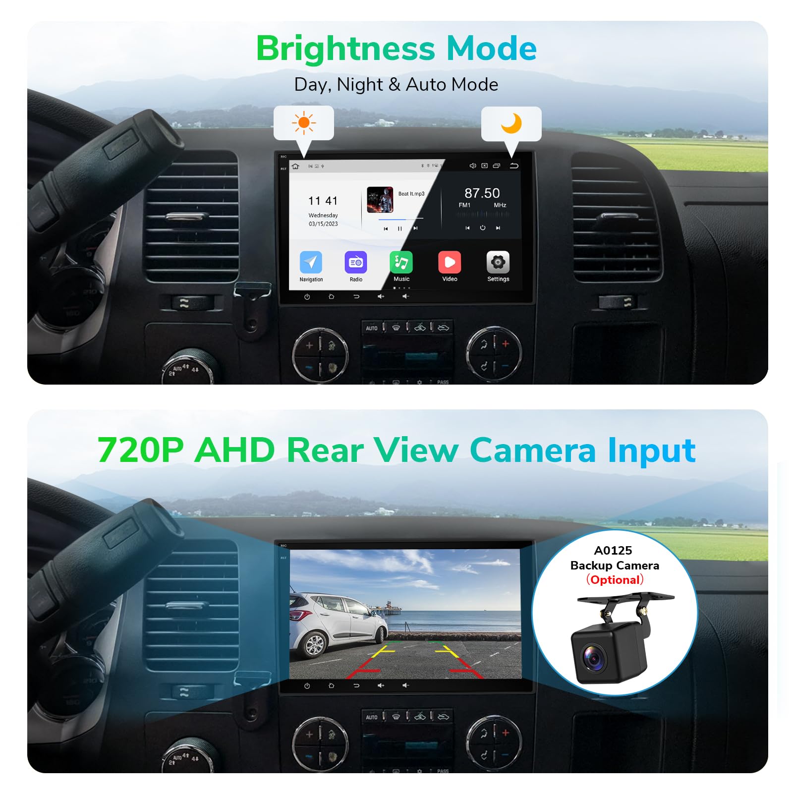Eonon 6+64GB Android 13 Car Stereo for Chevrolet GMC Buick - 8