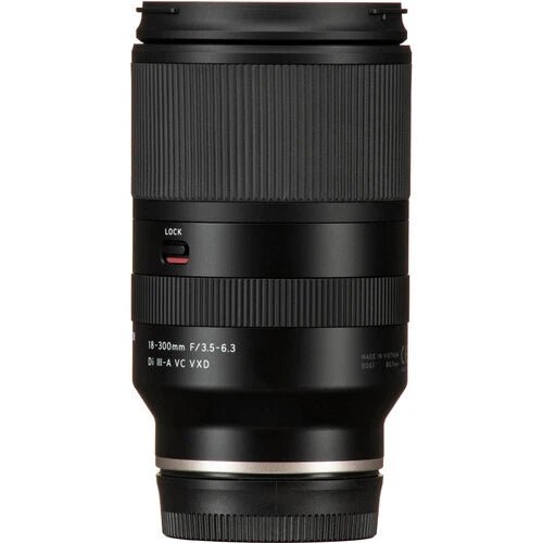 Tamron 18-300mm f/3.5-6.3 Di III-A VC VXD All-in-One Zoom Lens for Sony E-Mount - Perfect for Travel, Wildlife & Sports Photography