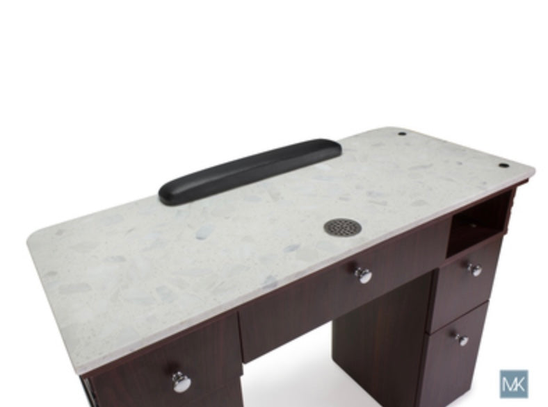Professional Avon Manicure Table for Nail Salons & Home Use - Portable Nail Art Station with Adjustable Height & Storage