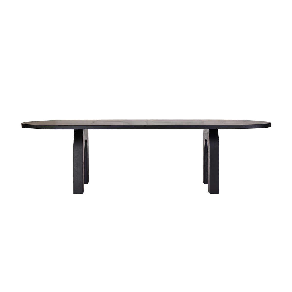 Hawk Spree Oval Dining Table - Modern Wooden Kitchen Table for 6, Farmhouse Style Dining Room Furniture - Perfect for Family Gatherings & Dinner Parties