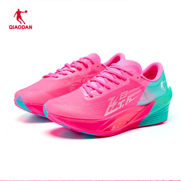 Jordan Men's FeiYing PB 5.0 Running Shoes - Pink/Green Colorway | Lightweight Basketball Sneakers for Training & Streetwear Fashion