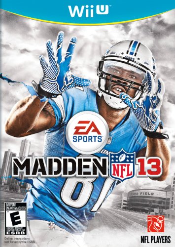 Madden NFL 13 for Nintendo Wii U - Authentic Football Video Game | Perfect for Sports Fans & Game Night Entertainment