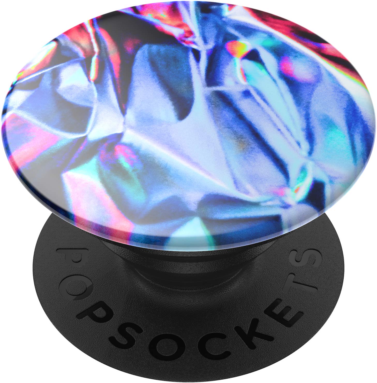 PopSockets PopGrip Expanding Phone Stand & Grip with Swappable Top - Gamma Flux Gloss Finish for iPhone, Samsung & Tablets | Perfect for Selfies, Video Calls & Hands-Free Viewing