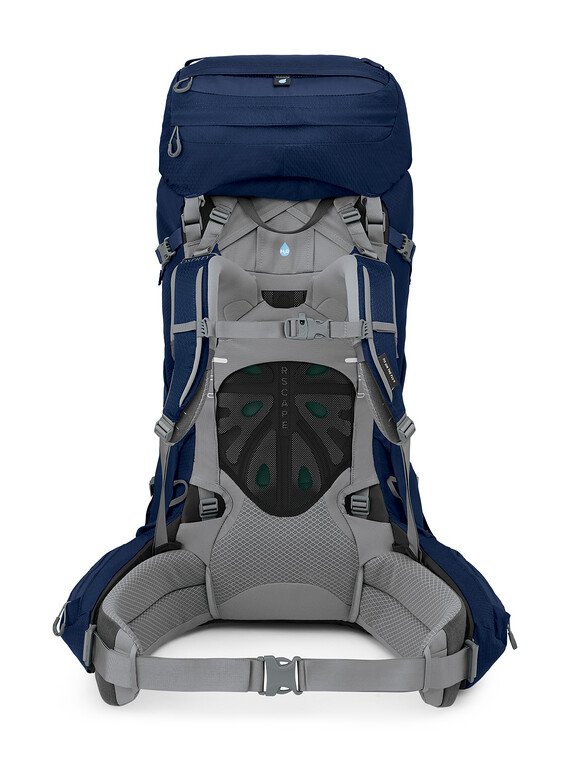Osprey Ariel 65 Extended Fit Backpack - Lightweight Hiking Pack for Women with Adjustable Torso, Perfect for Long-Distance Trekking & Outdoor Adventures