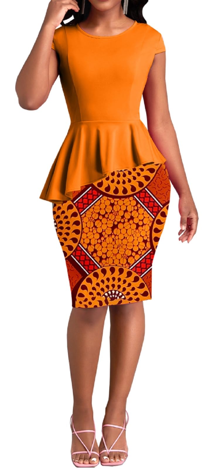 Elegant Women's Bodycon Pencil Dress - Sexy Clubwear & Casual Maxi Dress for Work, Party & Night Out | Perfect for Office, Date Night & Evening Events