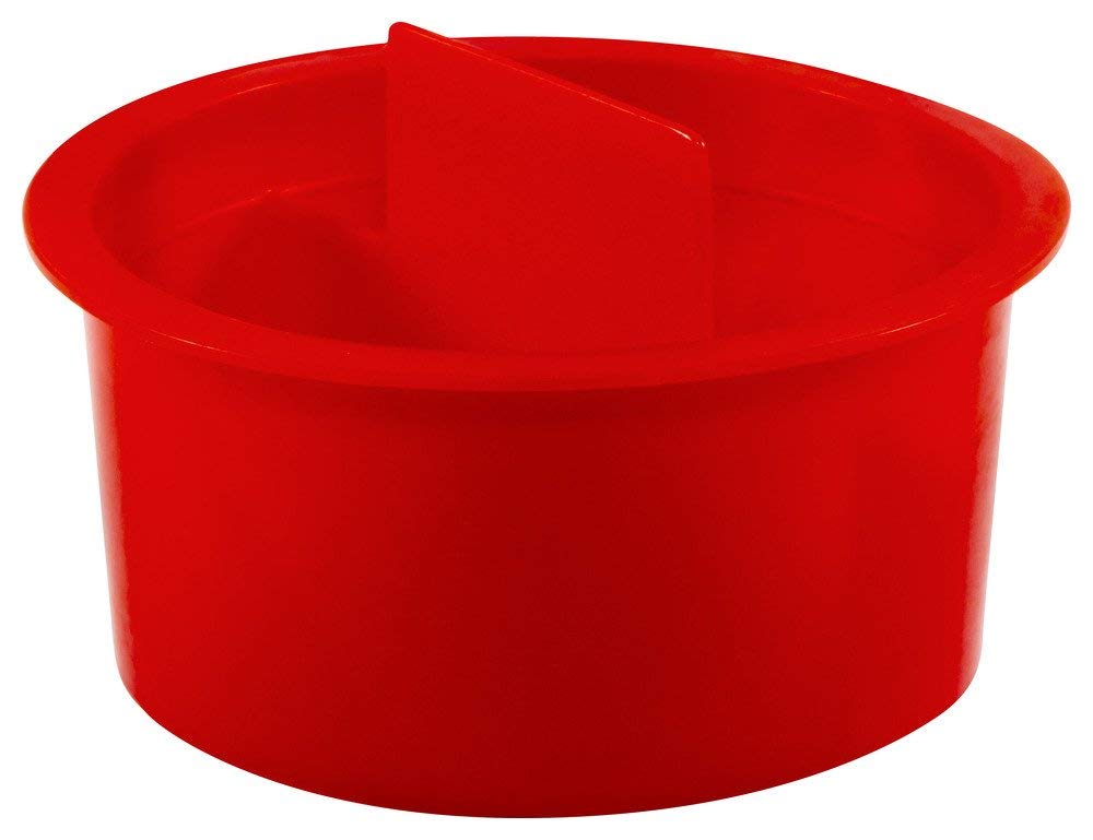 Caplugs QCPT18XQ1 Plastic Center Pull Tab Tapered Plug - CPT-18X, PE-LD Material, 1.94