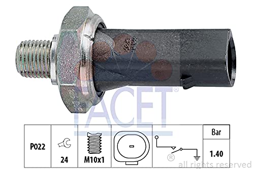 Facet 7.0135 Oil Pressure Sensor Switch - Replacement Part for Automotive Engines - Perfect for Engine Maintenance & Performance Tuning